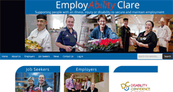 Desktop Screenshot of employabilityclare.ie